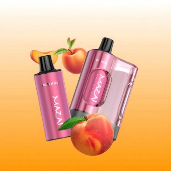 Mazaj Box 3000 Puffs Peach Ice Mazaj Box 3000 Puffs Peach Ice