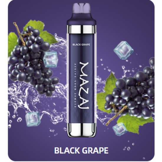 Mazaj black 8000 Puffs Black grape Mazaj black 8000 Puffs Black grape