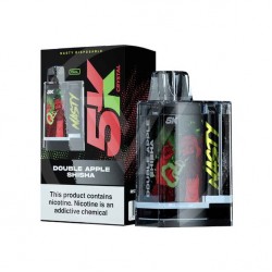 NASTY Crystal Disposable 5000 Puffs Double apple