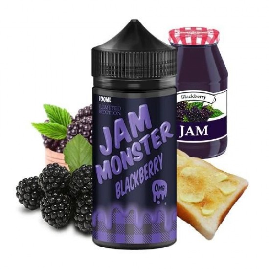 Jam Monster Blackberry 100 ml Jam Monster Blackberry 100 ml