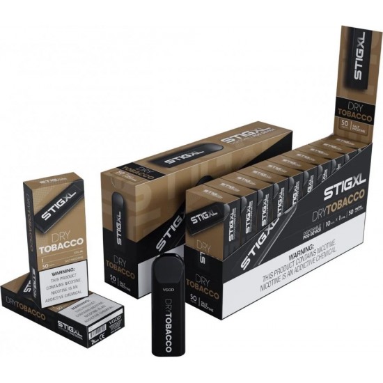 Vgod Stig XL 700 Puffs Dry Tobacco Vgod Stig XL 700 Puffs Dry Tobacco