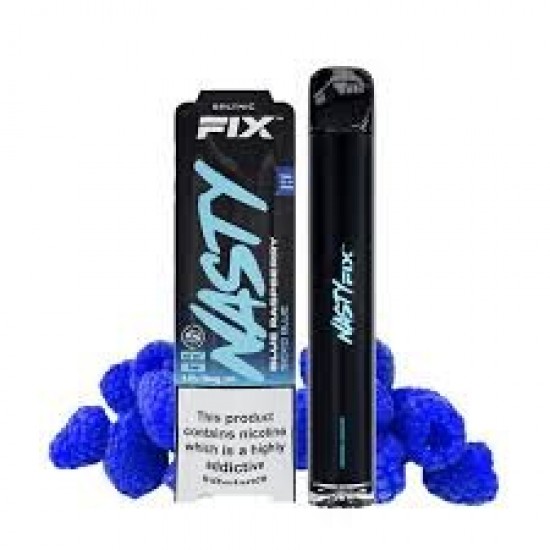 Nasty Air fix 675 puffs blue raspberry Nasty Air fix 675 puffs blue raspberry