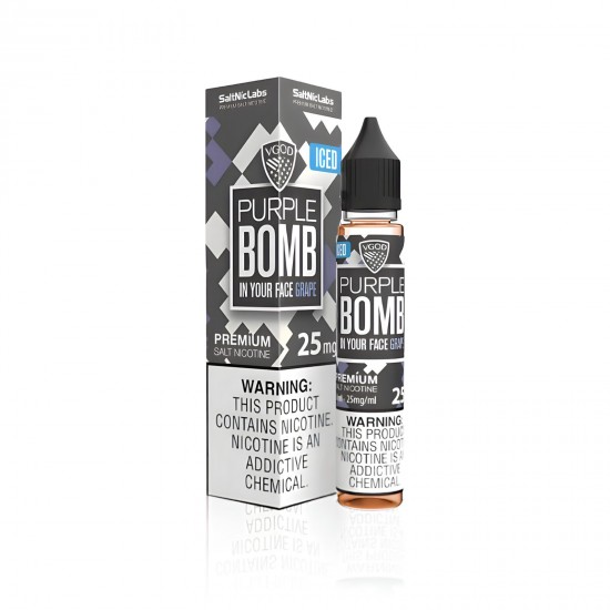Vgod Bomb Grape Ice 30 Ml Vgod Bomb Grape Ice 30 Ml