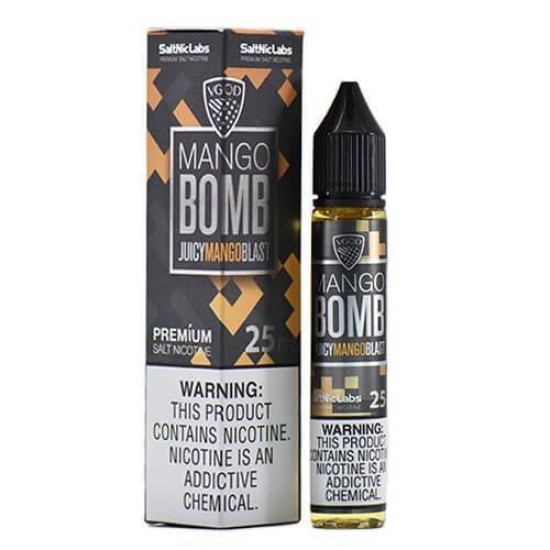 Vgod Bomb Mango 30 Ml Vgod Bomb Mango 30 Ml