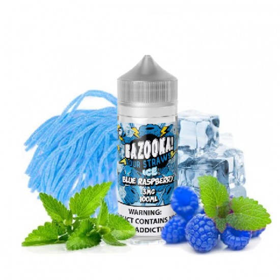 Bazooka Blue Raspberry Ice 100 ml Bazooka Blue Raspberry Ice 100 ml