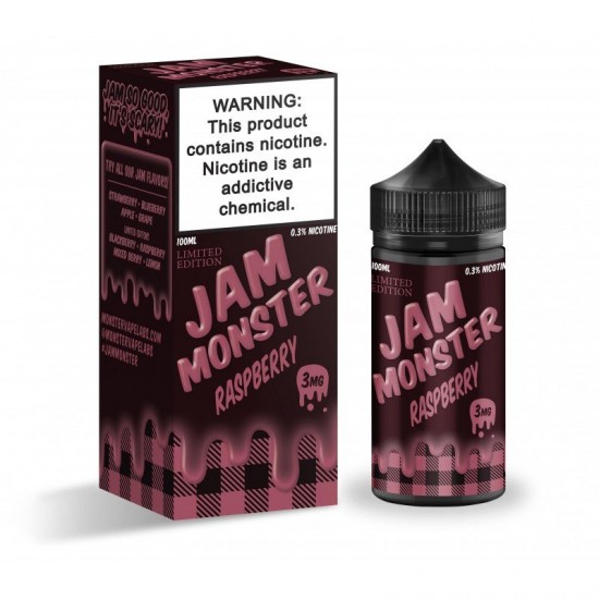 Jam Monster Raspberry 100 ml Jam Monster Raspberry 100 ml
