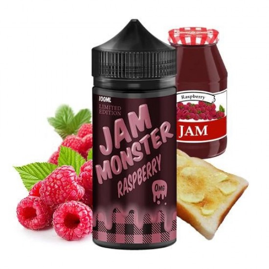 Jam Monster Raspberry 100 ml Jam Monster Raspberry 100 ml