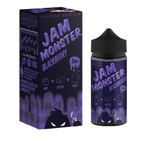 Jam Monster Blackberry 100 ml Jam Monster Blackberry 100 ml