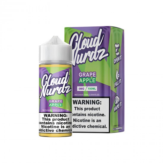 Cloud Nurdz Grape Apple 100 Ml Cloud Nurdz Grape Apple 100 Ml